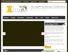 Tablet Screenshot of ahoranews.net